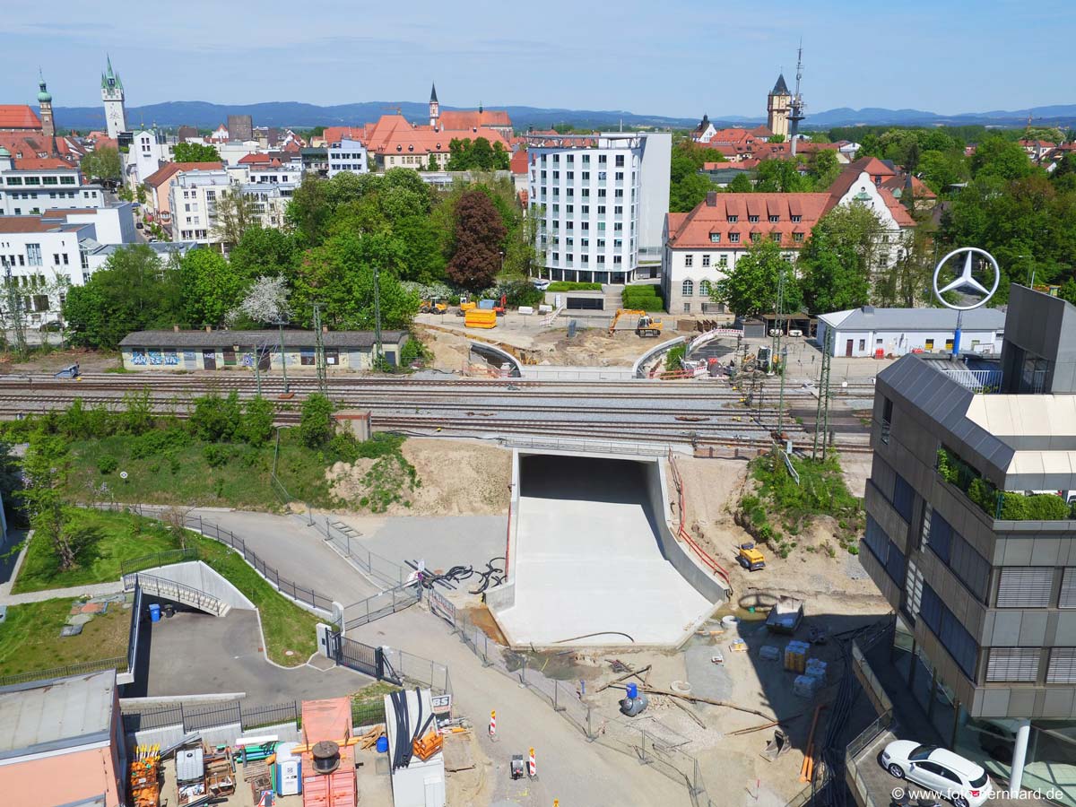 Bahnunterführung Jahnplatz Straubing Bild 2