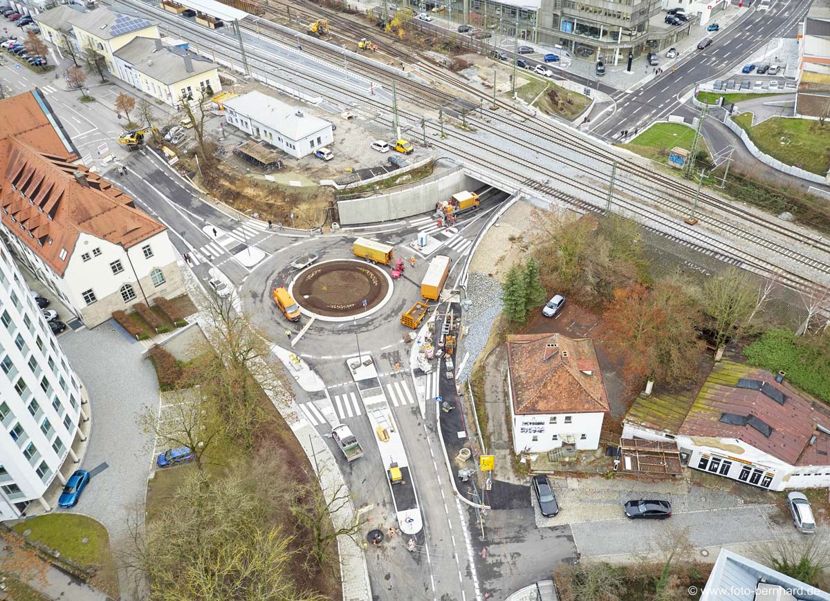 Bahnunterführung Jahnplatz Straubing Bild 1