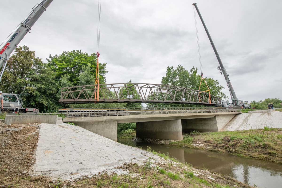 Brücke über Bogenbach Bärndorf b. Bogen Bild 4