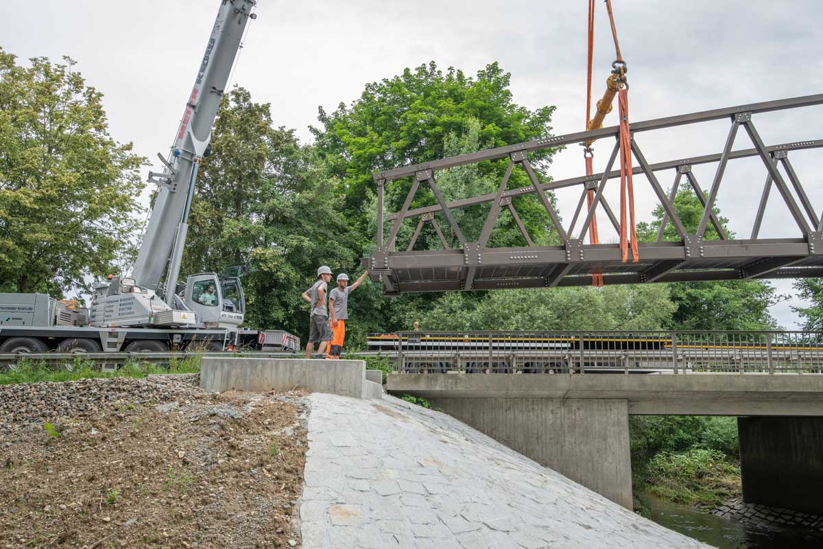 Brücke über Bogenbach Bärndorf b. Bogen Bild 5